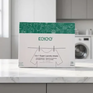 Fabric Clean 3 in 1 Laundry Detergent Sheets Preventing the Color Runs Color Grabber Dryer Sheets for Laundry
