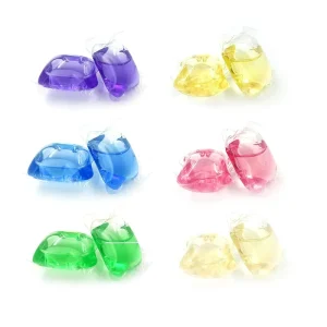 Factory 10 Grams Eco Friendly Laundry Detergent Capsules Strong Cleaning Power with Lavender Fragrance for Apparel