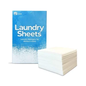 Factory Customizable 40 Pieces Fabric Softener Dryer Sheet Nonwoven Detergent Sheet New Type Private Label Laundry Dryer Sheets