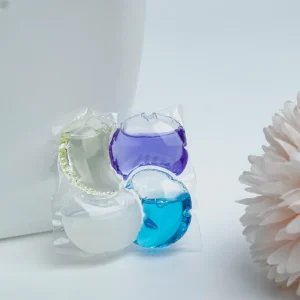 Viên giặt bột lâu dài, hạt hương 4 trong 1, viên gel giặt dùng một lần