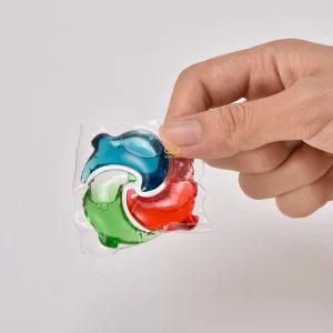 Factory High-Quality Eco-Friendly Disposable Laundry Pods 50%-80% Active Ingredients 2-in-1 Powerful Stain Apparel