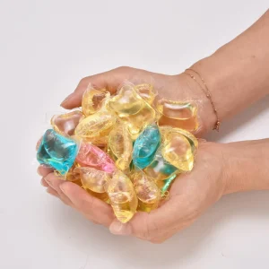 Factory High quality Eco Friendly Floral Scent Laundry Pods 8g Custom Capacity Individual Packaging Disposable Apparel