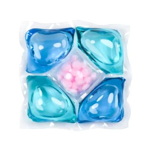 Factory OEM 5 in 1 Eco Friendly Laundry Capsules Fast Dissolve Scent Booster Beads Laundry Detergent Pods for Apparel