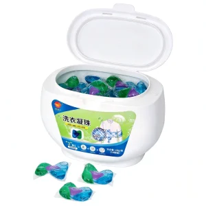 Fabriekslevering 3-in-1 Wascapsules (50 stuks Doos) 500g Bloemengeur 3 Jaar Houdbaarheid