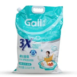 Factory Supply OEM ODM Natural Stock Washing Powder Fast Dissolving Low Foam Apparel Disposable Detergent Powder