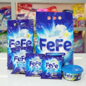 FeFe Brand Washing Powder Long Lasting Charming Fragrance Laundry Detergent Bulk Soap Powder