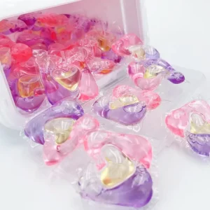 Floral Laundry Detergent Pods Color Protection Capsules