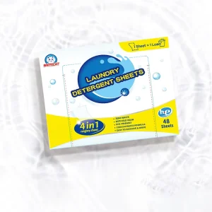 Fragrance Laundry Detergent Sheets Oem Waching Machine Eco Friendly Laundry Detergent Sheet for Laundry