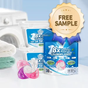 Free Sample Factory Direct 15g High Weight Perfume Laundry Pods Detergent Capsules for Daily Household and Bulk Cleaning