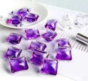 Free Sample in Stock Long Lasting Scent Soap Beads Washing Gel Capsules Detergent Pods 5 in 1 Laundry Detergent Liquid Pods