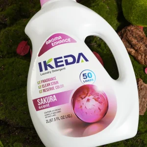 Grapes Cherry Blossoms Laundry Detergent Manufacturers 2kg Perfume Laundry Detergent Bottle Manufacturer