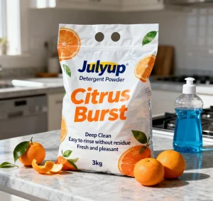 High Efficiency Detergent Powder for Daily Laundry Cleaning