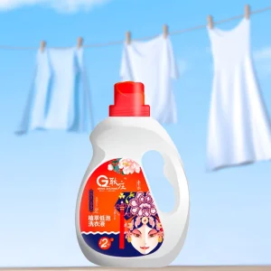 High Quality Eco-Friendly Floral & Lemon Scent Long-lasting Liquid Laundry Detergent for Machine & Hand Washable