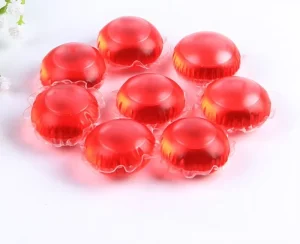 High Quality Laundry Beads Condensate Detergent Pods Cleaner Liquid Apparel Customized Cleansing Transparent