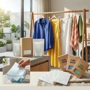 High Quality Multifunctional Enzymes Laundry Detergent Sheet for Other Apparel Care Products Completely Renewed