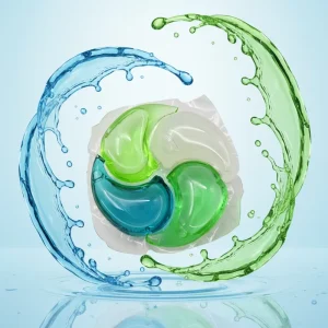 High quality Environmentally Friendly Cleaning 4 in one Laundry Gel Beads Capsules Floral Enhancer for Apparel Automatic Hand
