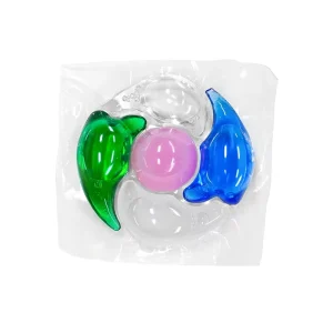 Highly Concentrated 4 in 1 Eco Friendly Laundry Pods Disposable Detergent Capsules Gel Shape for Machine Washed Clothes Apparel