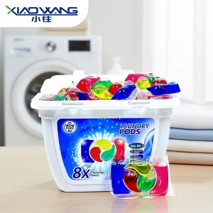 Cápsulas de Lavado Eco de 5 Cámaras 18g 5 en 1 con Fragancia a Lavanda