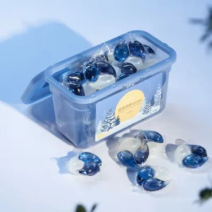 Hotel Use Biodegradable Eco friendly Fresh Scent Customized Laundry Detergent Pods for All Standard HE Washing Machines