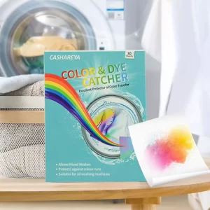 In Stock Non woven Fabric Anti color Bleeding Laundry Prevent Color Catcher Grabber Sheets For Mixed Washing