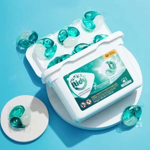 Itidy All In 1 Deep Clean Power Natural Fragrance Softener Laundry Capsules Color Protect Concentrate Laundry Detergent Pods