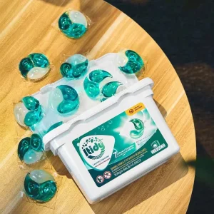Itidy All in 1 Ultra Deep Clean Eco Friendly Fragrance Color Protect Softener Laundry Capsules Laundry DetergentPods