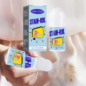 JUE FISH 50ml Stain Remover Non Wash Clothing Beads Oil Food Beverage Lipstick Blood Stains Removing Laundry Beads for Clothes