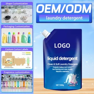 Joya B103 Natural Scent Concentrated Laundry Liquid Detergent with 5%-15% for Ingredients Stain Remover for Machine Wash