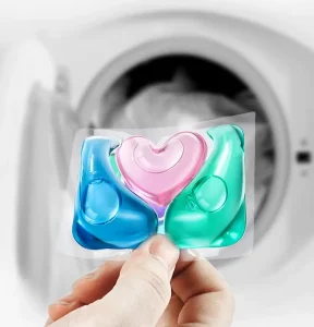 Laundry Capsule Pod 3 in 1 Lavender Scent Long lasting Fragrance Cleaning Softener Decontamination Laundry Detergent Pod