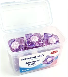 Cápsulas de Lavagem 3 em 1 para Remoção de Manchas, Bolas de Gel de Lavagem, Cor Personalizada, Fácil Remoção de Manchas