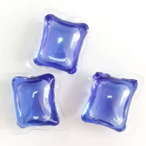 Cápsulas de Detergente para Lavagem 3 em 1 Cápsulas de Detergente Líquido de Cor Personalizada Bolas de Água de Detergente para Lavagem