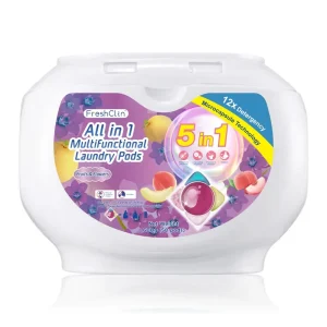 Laundry Detergent Pods 5 in 1 Capsule Manufacturer Soft Perfume Washing Bead Pods