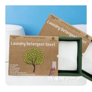 Laundry Detergent Sheet Deep Care Laundry Tablet Underwear Washing Sheets