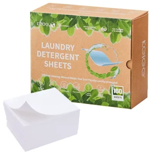 Laundry Detergent Sheets Custom Logo Quick Dissolving Mess free Laundry Tablets Deep Cleaning Laundry Detergent Sheet