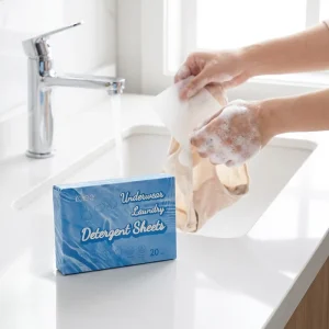 Laundry Detergent Sheets Eco Friendly Deep Care Underwear Washing Sheets Bulk Private Label Laundry Sheets