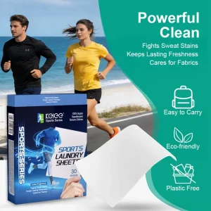Laundry Detergent Sheets for Yoga Clothes