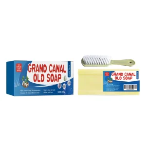 Laundry Soap Bar High Efficiency Stain Remover Underwear Adult Baby Clothes Deep Cleaning Washing Soap with Brush