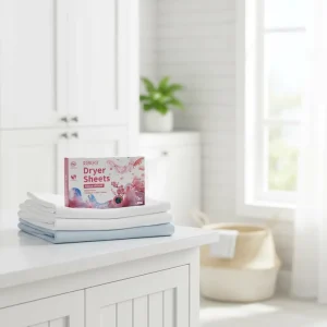 Laundry Softener Cherry Scented Clothes Fabric Softener Dryer Sheets Solid Disposable Laundry Dryer Fabric Softener Sheets