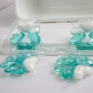 Cápsulas de detergente líquido, cápsulas de lavado, detergente líquido para lavandería, cápsulas de detergente OEM Yicun