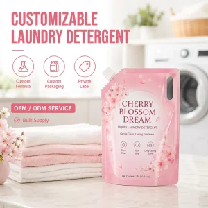 Liquid Laundry Detergent Lavender Scent Disposable Eco Friendly Antibacterial Bathroom Use for Stain Removal Color Protection