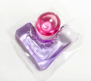 Cápsulas de Detergente Líquido para Roupa 3 em 1 Sabão Doméstico Saco de Cápsulas para Lavagem