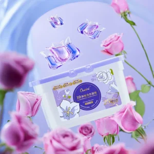 Lotus Shape Laundry Detergent Pods Air Freshener Natural Bio Enzymes Washing Liquid Capsules
