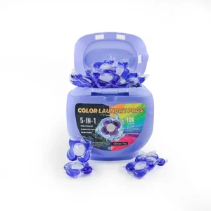 Much Foam 5 In1 All in One Multi Function Laundry Detergent Pods Deep Clean Color Fresh Laundry Pods Laundry Wash Pods