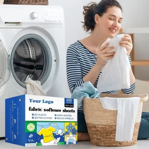 Natural Plant Based Fabric Softener Sheets Not Dryer Sheets Softens Clothes Solid Concentration Fabric Softener