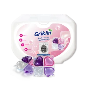 New Design 11g Long Lasting Fragrance Laundry Pods 4 in 1 High Concentrated Detergent Capsules with Fabric Softener