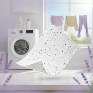 OEM 60pcs Hypoallergenic Long Lasting Scent Detergent Soap Sheets For Laundry