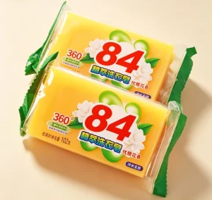OEM Customize Brand Mild Transparent 84 Soap Washing Soap Suppliers Large Output Laundry Soap