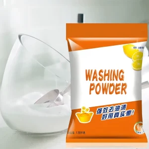 OEM Eco Friendly Lemon Scent Bleach Agent Laundry Detergent Powder Color Bleaching Stain Remover 5kg