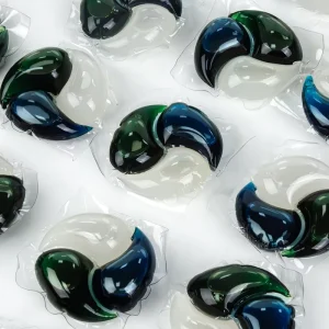OEM High Efficiency Laundry Detergent Pods Laundry Softener 3in1 Hypoallergenic Washing Capsules Softener Fabric Condensate Bead