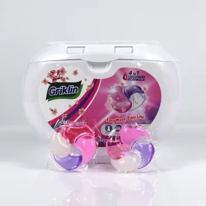 OEM Laundry Capsules High Scent Natural Laundry Detergent Pods 4 in 1 Washing Pods